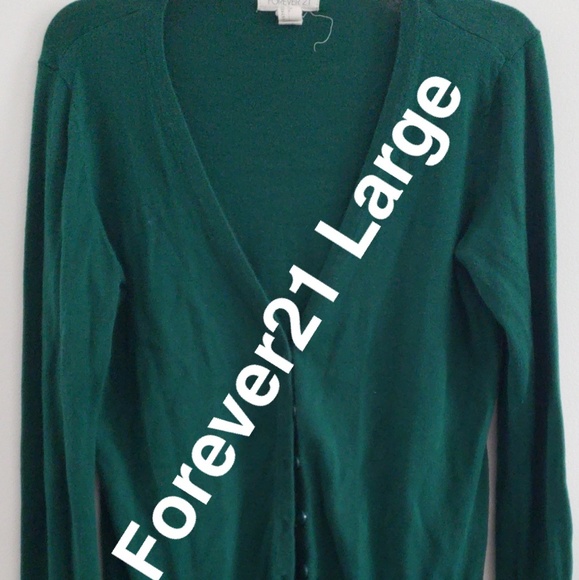 Forever 21 Sweaters - Green Forever21 Sweater